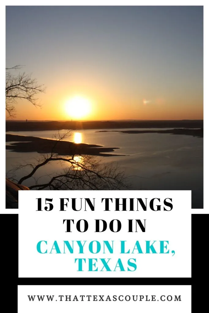 things to do in Canyon Lake TX