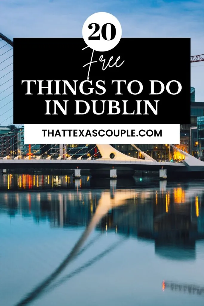 free things to do in dublin
