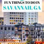 things to do in Savannah Pin