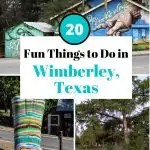 Wimberley things to do Pinterest Image