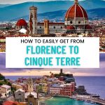 getting to Cinque Terre from Florence Pinterest Image