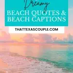 Beach quotes pin image