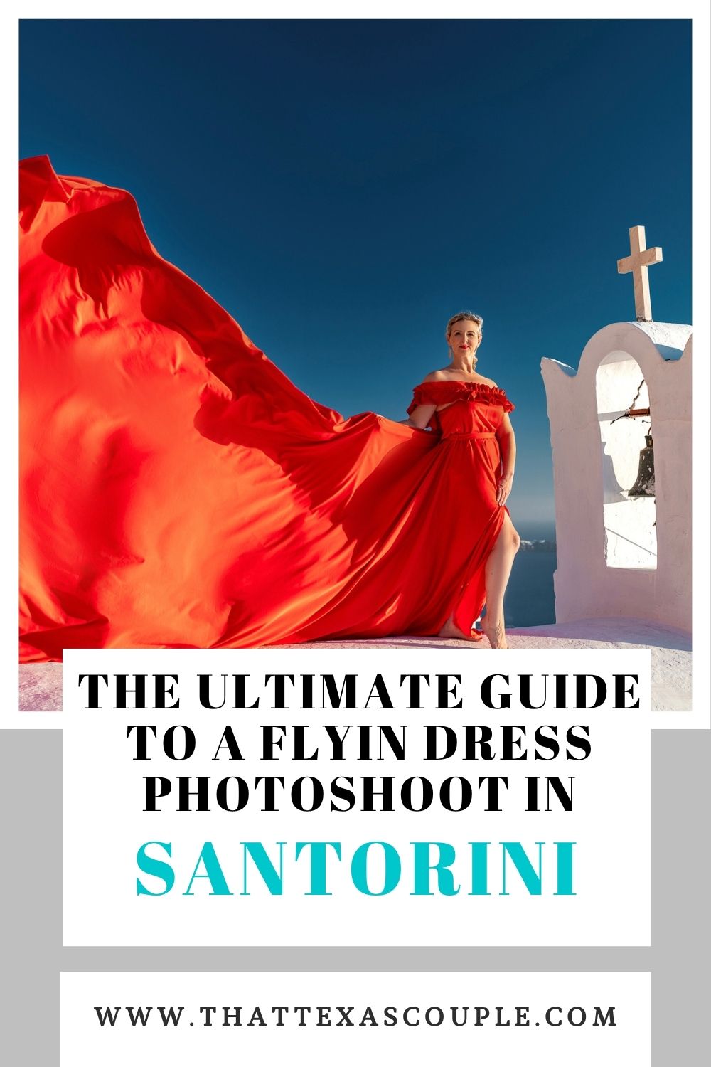 flying dress santorini
