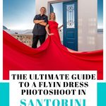 flying dress santorini