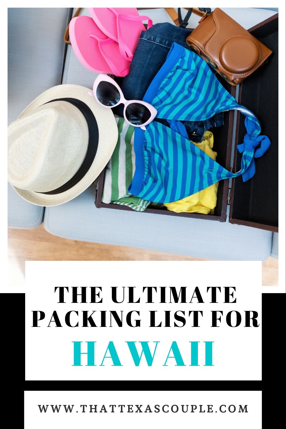 Hawaiian packing list
