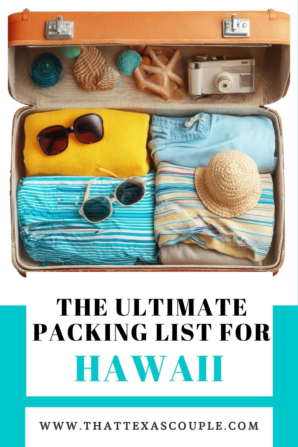Hawaiian packing list