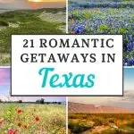 Texas Romantic Getaways Pin IMage