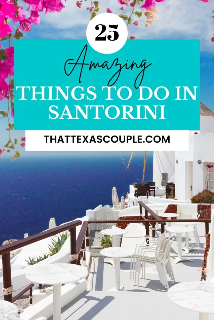 things to do in Santorini