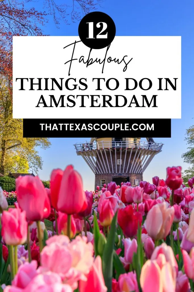 things to do in Amsterdam