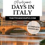 10 day Italy itinerary