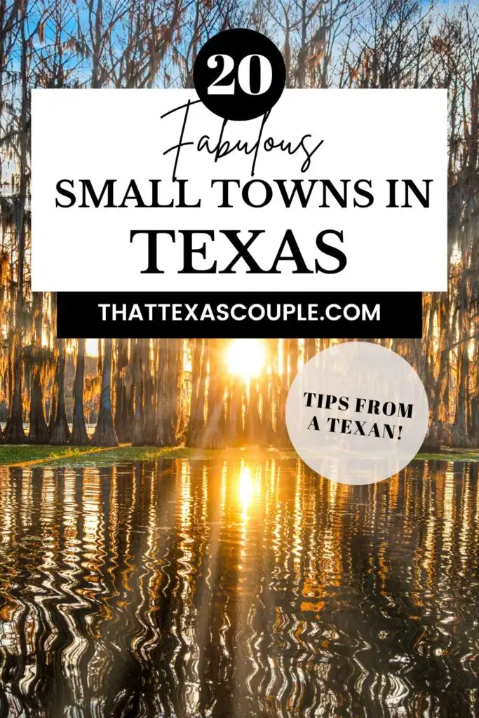 small towns in Texas