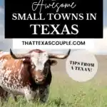 small towns in Texas